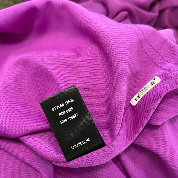 Lulus Mythical Kind of Love Flowy Purple Dress Size Small - Picture 8 of 13